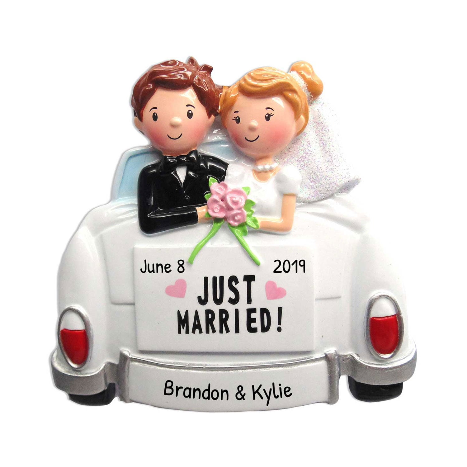 Personalized Wedding Ornaments Mr Mrs Ornaments 2024 Just Married