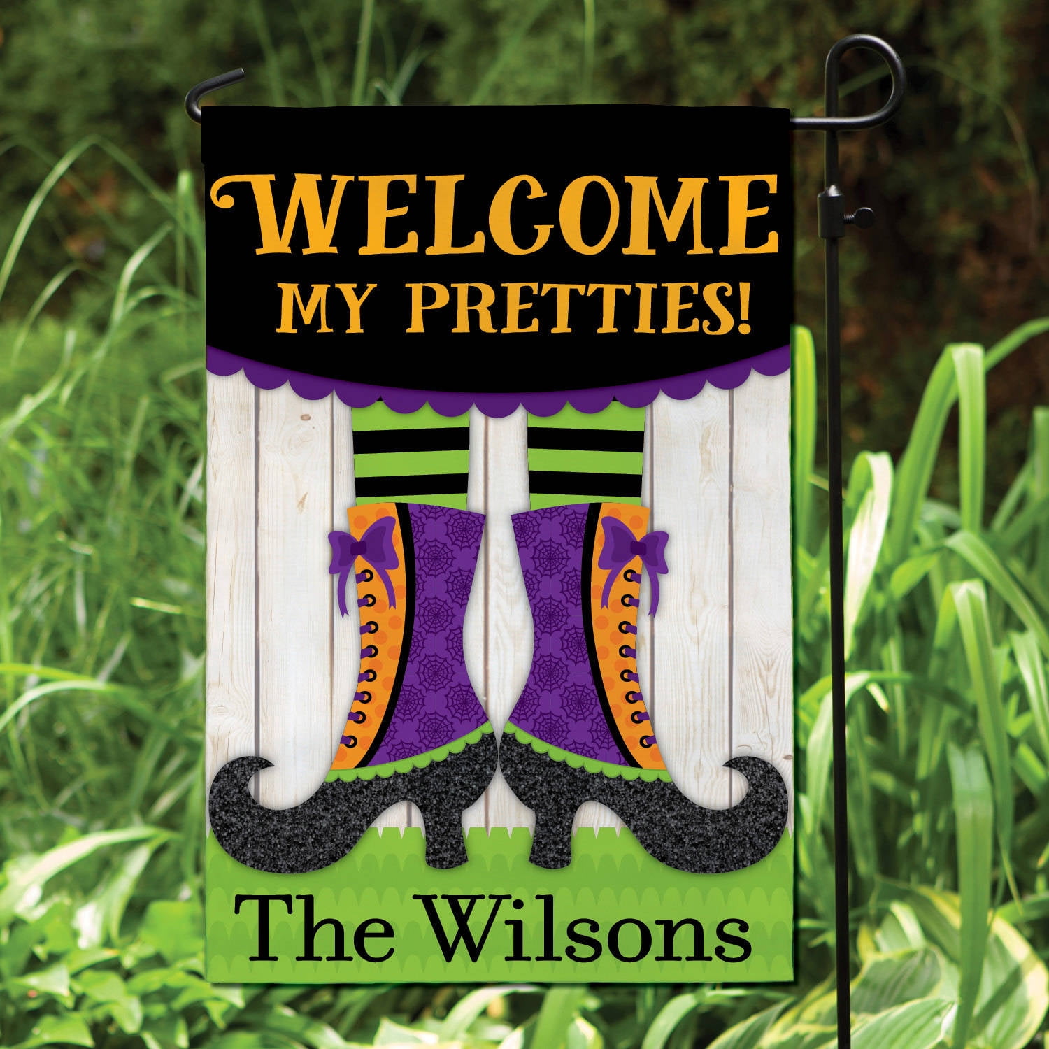 Personalized Welcome My Pretties! Yard Flag