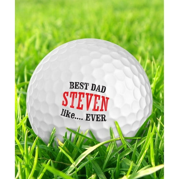 Personalized White Golf Balls