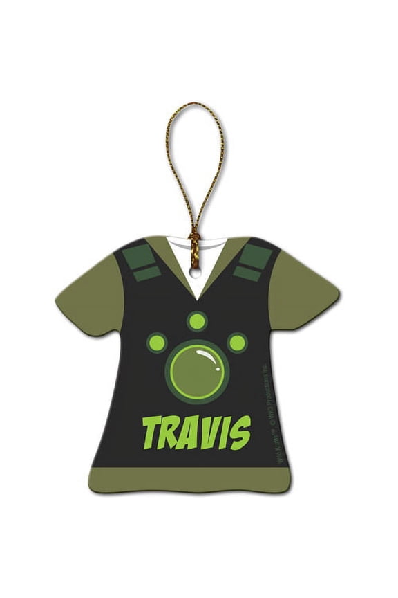 Personalized Wild Kratts Christmas Ornament - Green Creature Power Suit