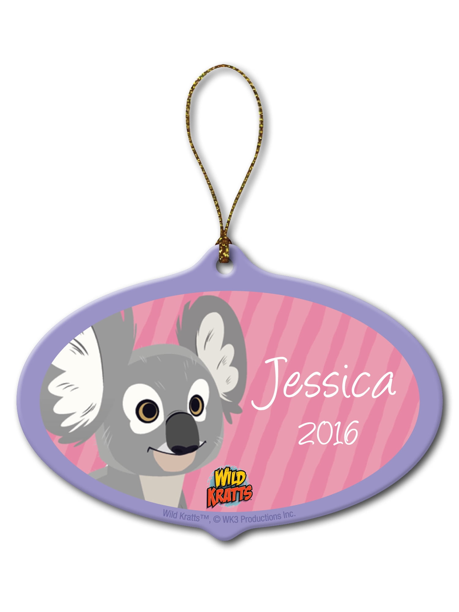 Personalized Wild Kratts Cuddly Koala Christmas Ornament
