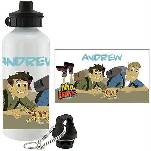 Personalized Wild Kratts Lizard Friend Sports Bottle