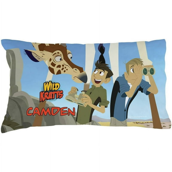 Personalized Wild Kratts Pillowcase - On a Safari