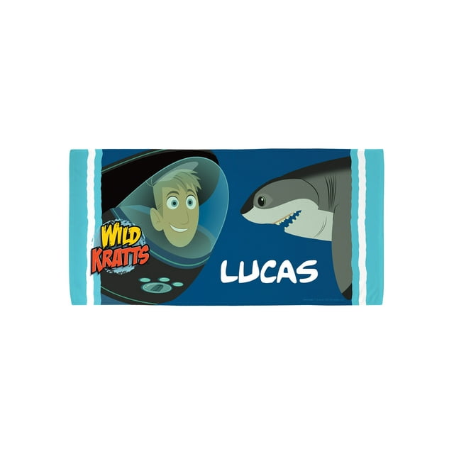 Personalized Wild Kratts Underwater Adventure Beach Towel - Walmart.com