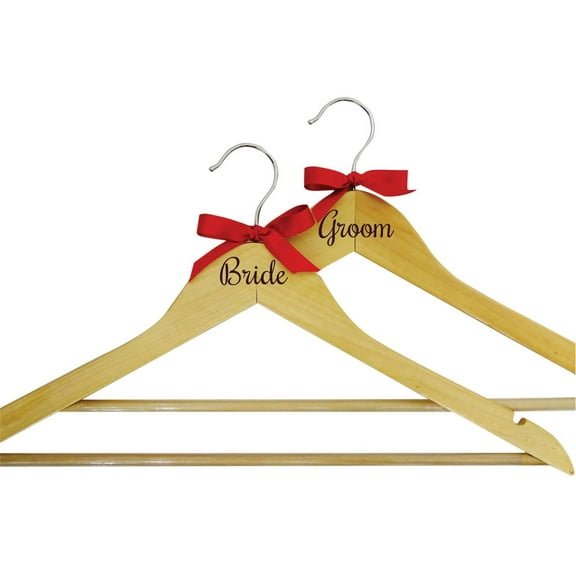 Personalized Wood Custom Hangers Wedding Bride Engraved Hanger Wedding Gift