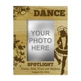 thumbnail image 1 of Personalized Wood Engraved Dance Spotlight Friends Picture Frame With Names -4 x 6 Inches Horizontal, 1 of 1