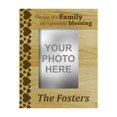 thumbnail image 1 of Personalized Wood Engraved Family Picture Frame With Last Name -4 x 6 Inches Horizontal - Customizable Quote, 1 of 1