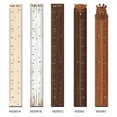 thumbnail image 1 of Personalized Wooden Growth Chart Ruler for Kids Room Decor and Nursery Wall Art with Easy Mounting for Tracking Milestones and Celebrating Childhood for Parents and Family Gifts Topliu, 1 of 8