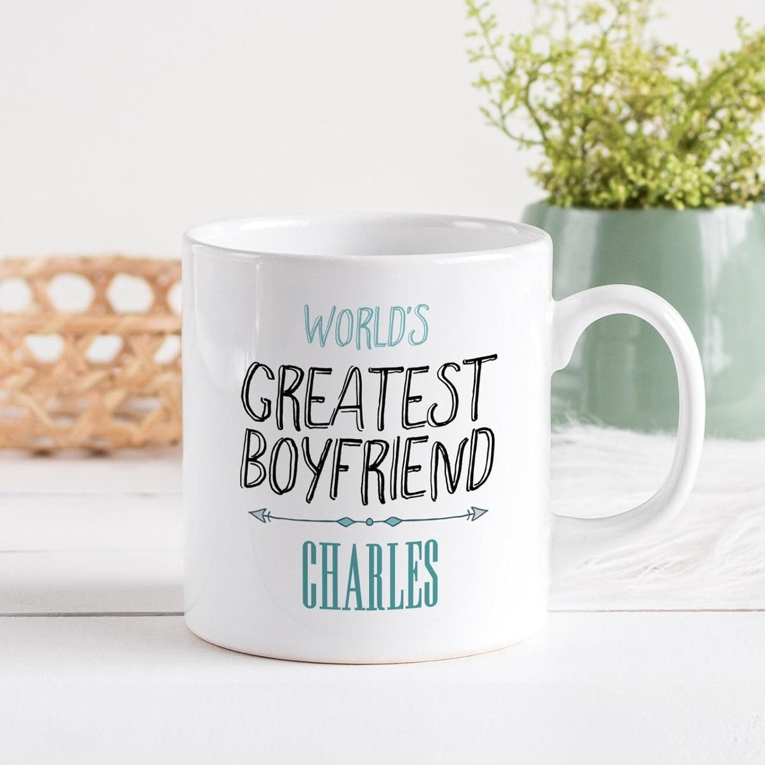 "I Fucking Love You" Funny Coffee Mug - 11oz Ceramic Novelty Mug, Dishwasher & Microwave Safe