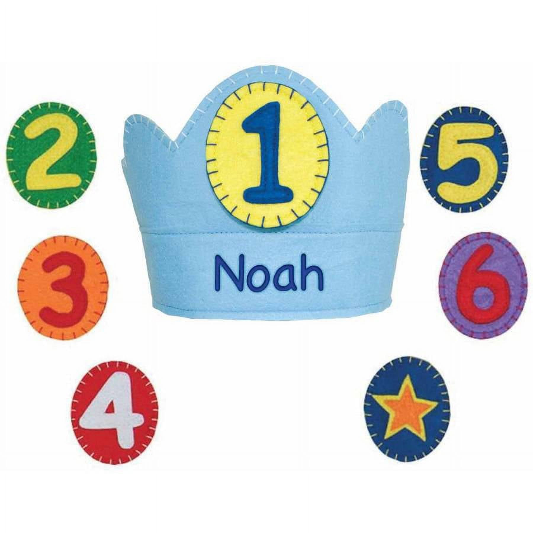 Personalized Yearly Birthday Crown, Boy