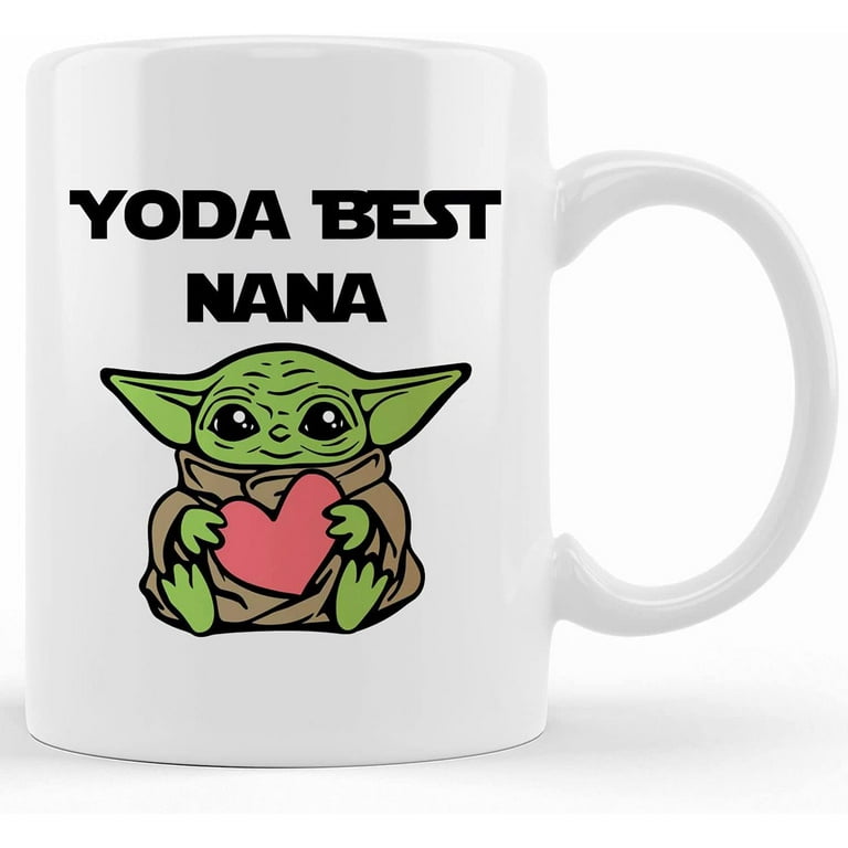 Yoda Best Mom Mug, Funny Personalized Mother's Day Mugs, Customize