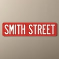 thumbnail image 1 of Personalized You Name It Street Sign, Red and White, 1 of 1
