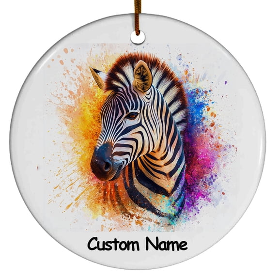Personalized Zebra Finchin Ornament, Custom Ornament for Animal Lover, Ideal Gift for Men, Women, Best Friend, Gift for Christmas, Birthday, Father's Day, Mother's day