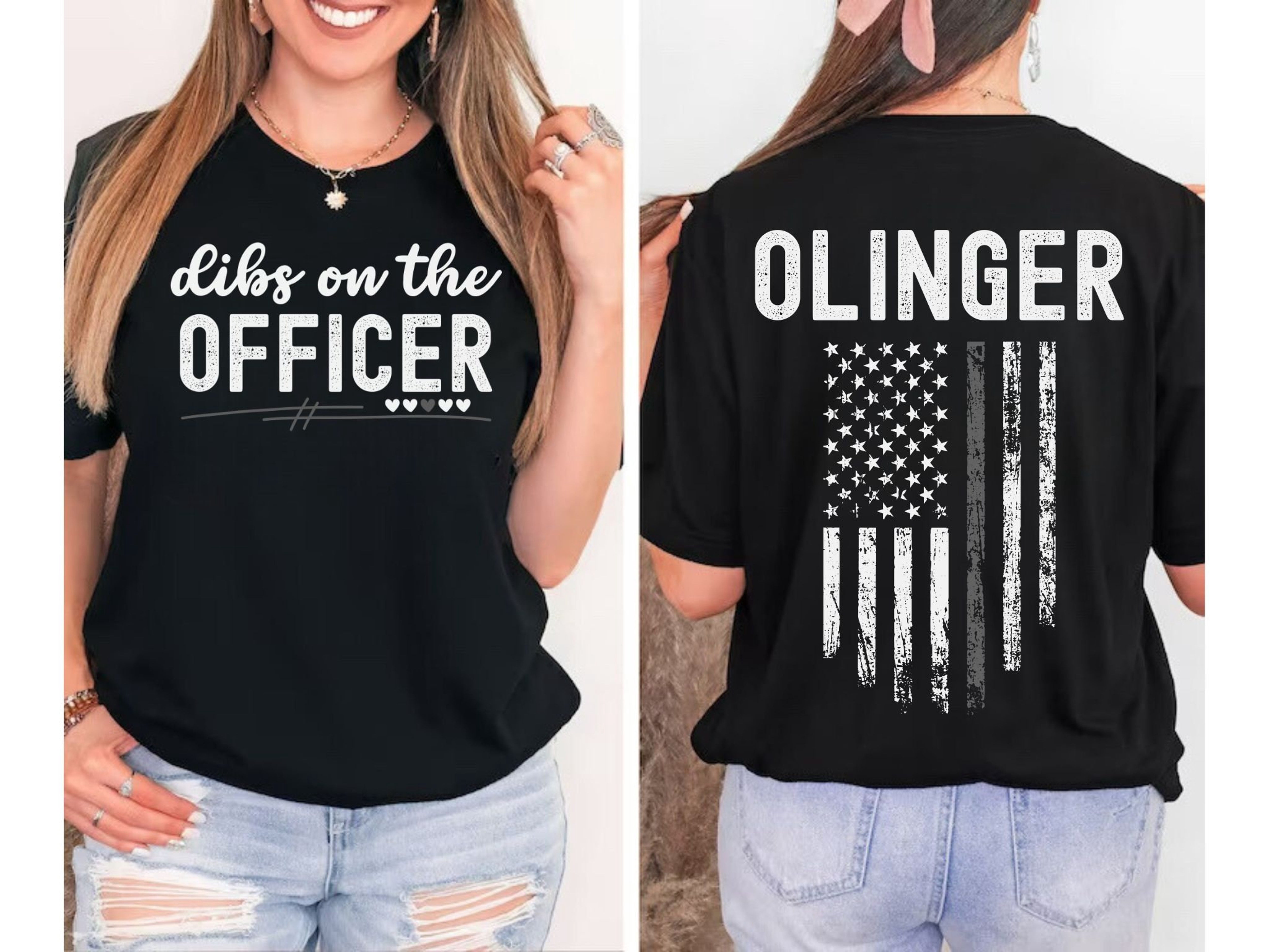 Personalized correctional officer shirt, dibs on the prison guard