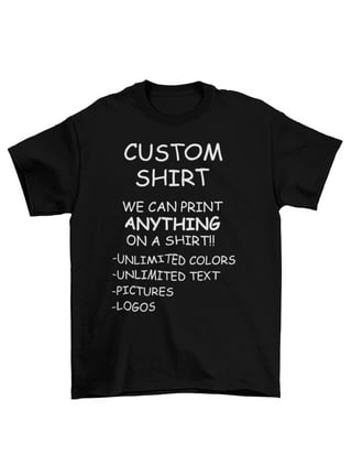 Custom Text Shirt