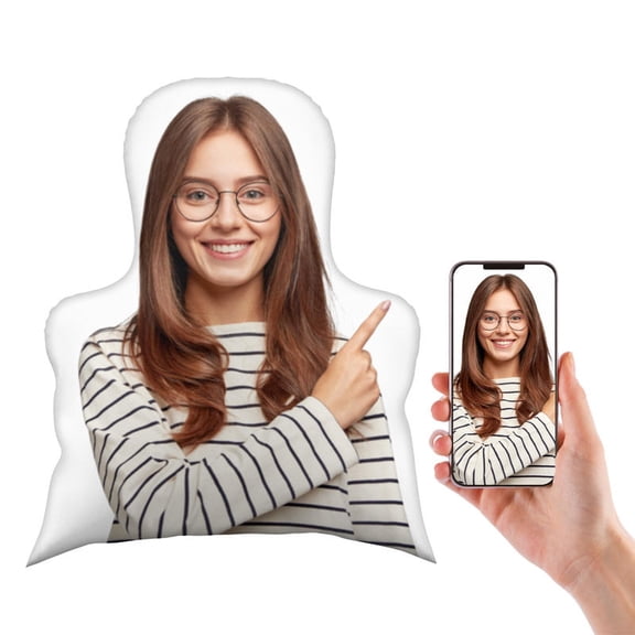 Personalized customization Shaped throw pillow