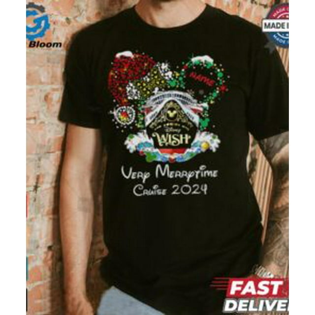 Personalizeddisneychristmasverymerrytimecruises2024shirt1