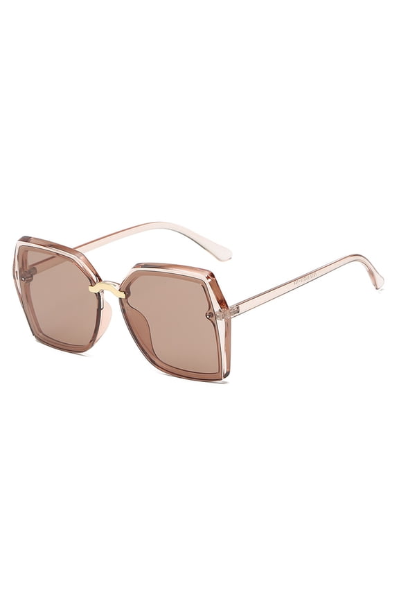 Personalized fashion glasses fashion street shooting sunglasses, made of resin and metal