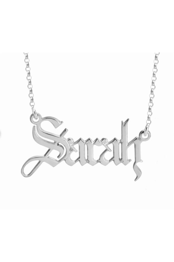 Personalized name necklace for her, 925 sterling silver custom name necklace, Birthday gift, wedding gift