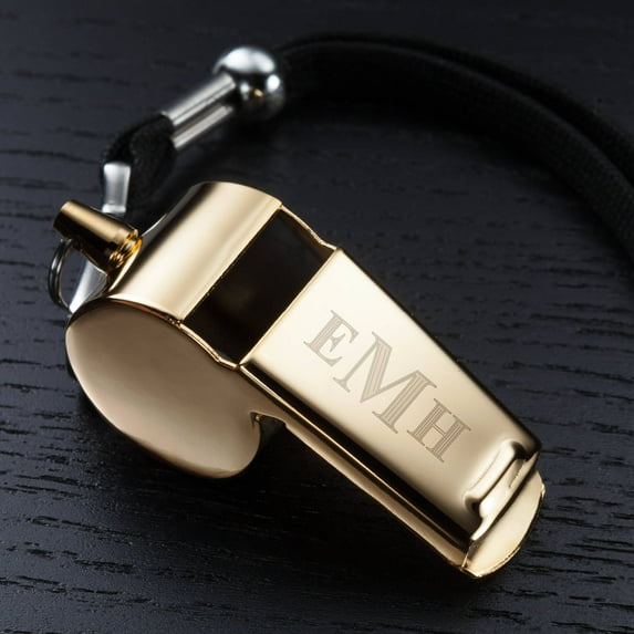 Personalized or Monogram Coach Whistle