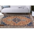thumbnail image 1 of Personalizeds Rugs, Brown Rug, Farmhouse Decor Rug, Geometric Pattern Rug, Anatolian Rug, Salon Decor Rugs, Thick Rug, Area Rug, Turkish Rug, 2.6'x4' - 80x120 cm, 1 of 1