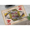 thumbnail image 1 of Personalizeds Rugs, Rug Non Slip Rugs, Accent Rugs, Playing Card Rug, Game Room Rug, Playing Card Rugs, Modern Rug, Housewarming Gift Rugs, 2'x3' - 60x90 cm, 1 of 1