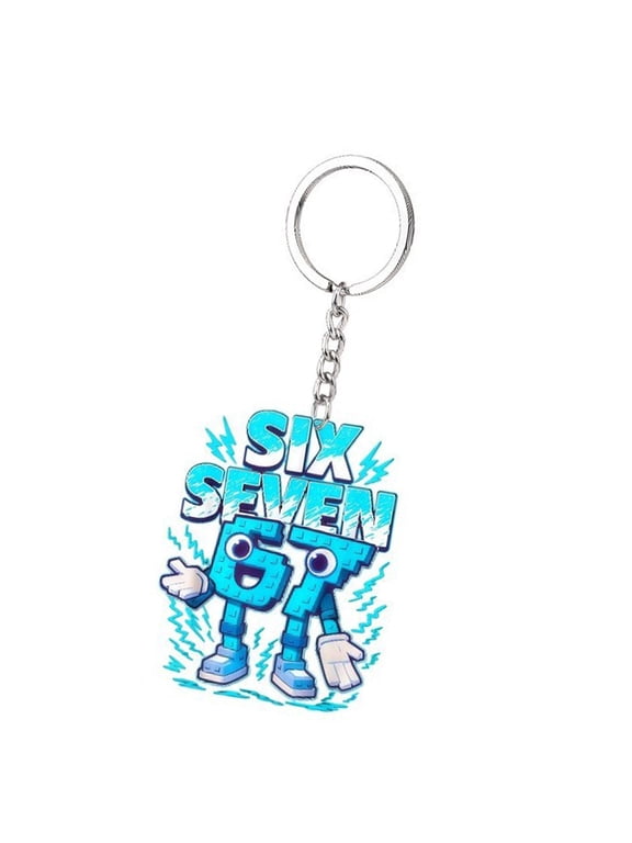 Elegant 67 Engraved Shatterproof Acrylic Key Chain Unbreakable Unique Letter Keychain Perfect for Travel & Home Present