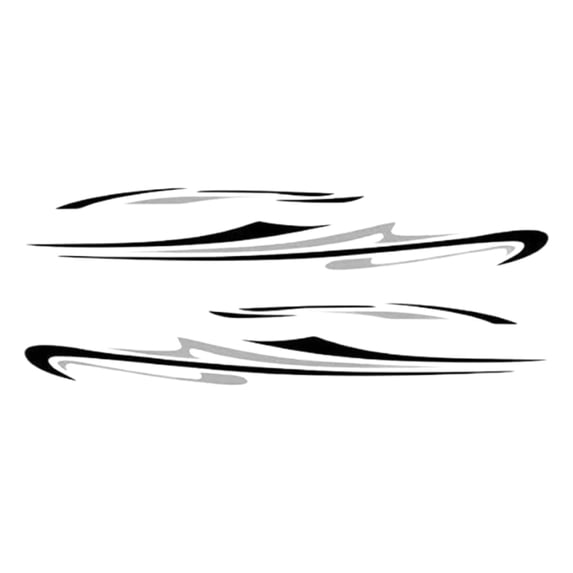 Personalizes Campers Side Body Stripes Sticker Easy to Apply Vinyls Decal Stickers Decorative for Trailer Motorhomes