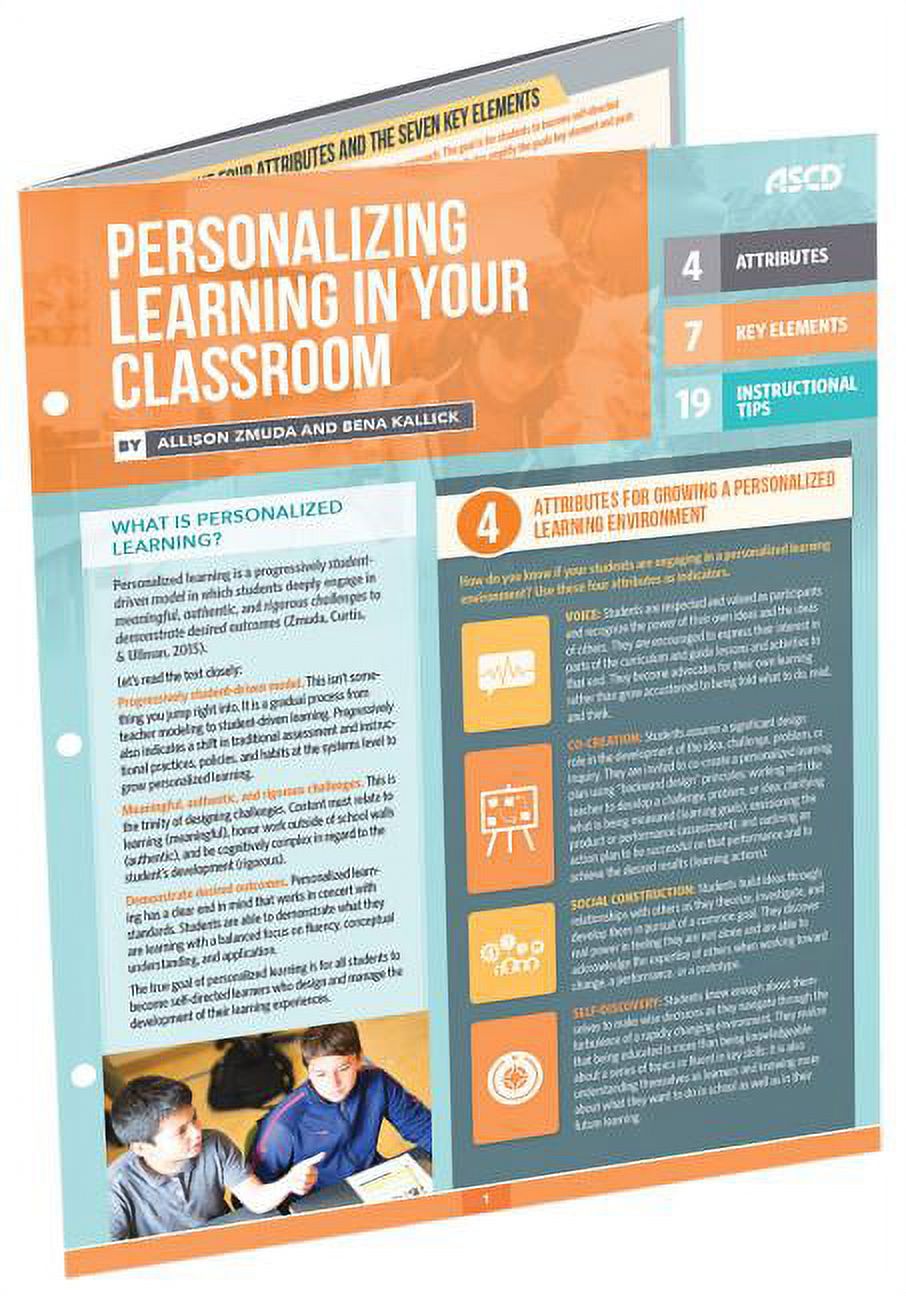 Personalizing Learning in Your Classroom (Quick Reference Guide ...