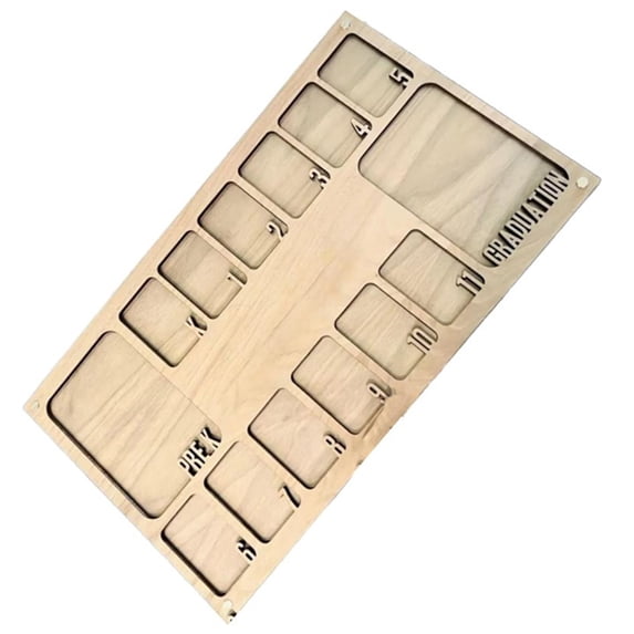 Personalizing School Years Photo Frame Pre-K to 12 Wooden Graduation Keepsakes for Kids Graduation Gift Memory Frame