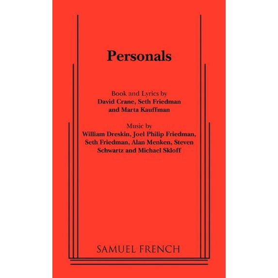 Pre-Owned Personals (Paperback) 0573681244 9780573681240