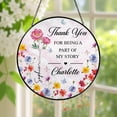 thumbnail image 1 of Personalzed Thank You Gift For Teacher Suncatcher, End of Year Gift Back To School Glass, Teacher Appreciation Gift, Teacher Classroom Decor, 1 of 2