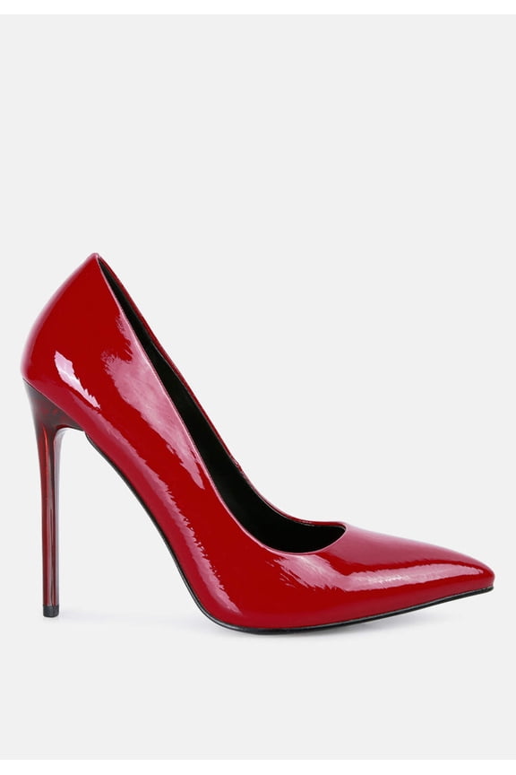 Personated Stiletto Heel Pumps