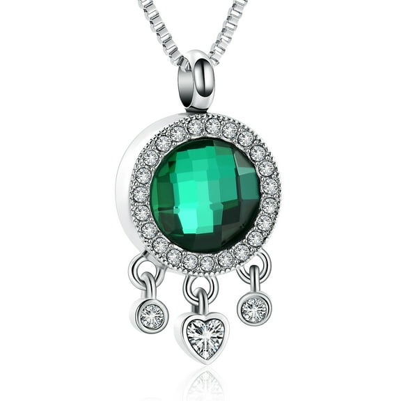 Personlized Cremation Jewelry Wind Chime Urn Necklace for Ashes for Women Men Keepsake Memories Urn Pendant for Human Pet Ashes