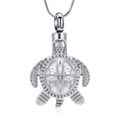 thumbnail image 1 of Personlized Sea Turtle Necklace Urns for Cremation Ashes Urn Necklace Lockets for Human Ashes Pet Ashes Holder Pendent for Ashes and Chain, 1 of 7