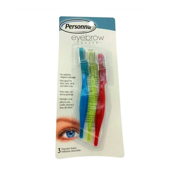 Personna Eyebrow Shaper, 3 Disposable Shapers