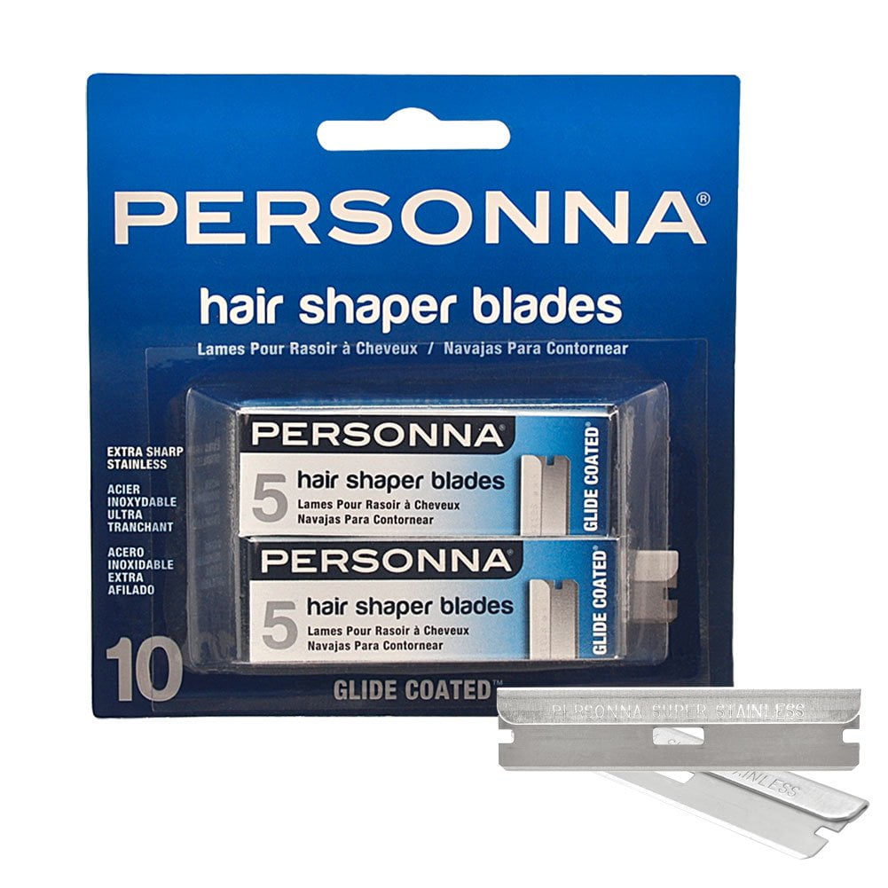 Personna Mini Hair Shaper Shaver Razor Blades Dispenser 20ct