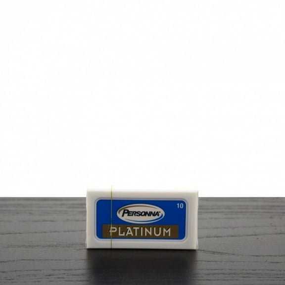 Personna Platinum Chrome Double Edge Razor Blades-10 Blade Pack