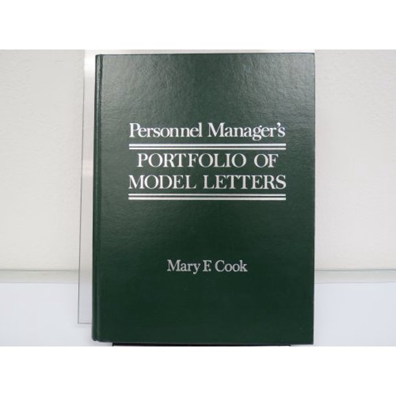 Pre-Owned Personnel Manager's Portfolio of Model Letters Paperback