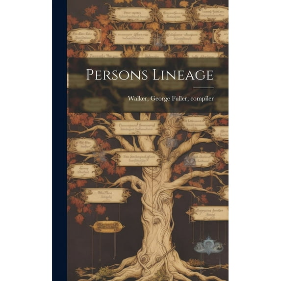 Persons Lineage, (Hardcover)