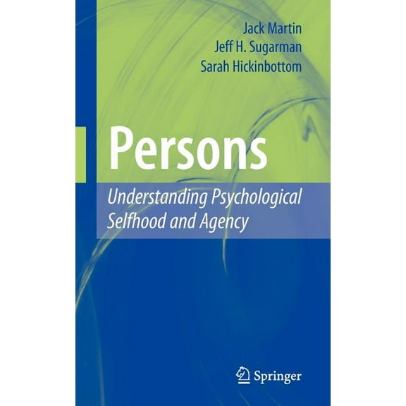 Persons: Understanding Psychological Selfhood and Agency, (Hardcover)