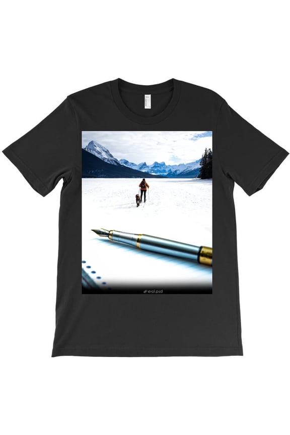 Perspective Themed Funny Bookworm and Reading Fan Motivational Quote H21267 T-Shirt, for Men and Women, Up to Size 5XL