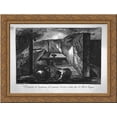 thumbnail image 1 of Perspective view 24x20 Gold Ornate Wood Framed Canvas Art by Piranesi, Giovanni Battista, 1 of 2