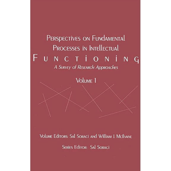Perspectives on Fundamental Processes in Perspectives on Fundamental Processes in Intellectual Functioning: A Survey of Research Approaches, (Paperback)