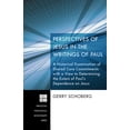 thumbnail image 1 of Pre-Owned Perspectives of Jesus in the Writings Paul: A Historical Examination Shared Core Commitments with a View to Determining Extent Paul's Dep (Paperback) 1620320088 9781620320082, 1 of 1