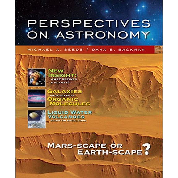 Pre-Owned Perspectives on Astronomy, Media Edition (with CengageNOW, Virtual Astronomy Labs Printed Access Card) (Available 2010 Titles Enhanced Web Assign) (Paperback) 0495113522 9780495113522