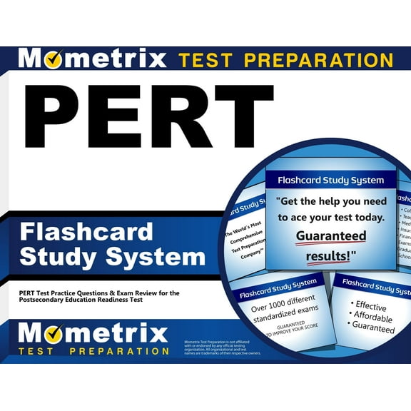 PERT Flashcard Study System: PERT Test Practice Questions & Exam Review for the Postsecondary Education Readiness Test