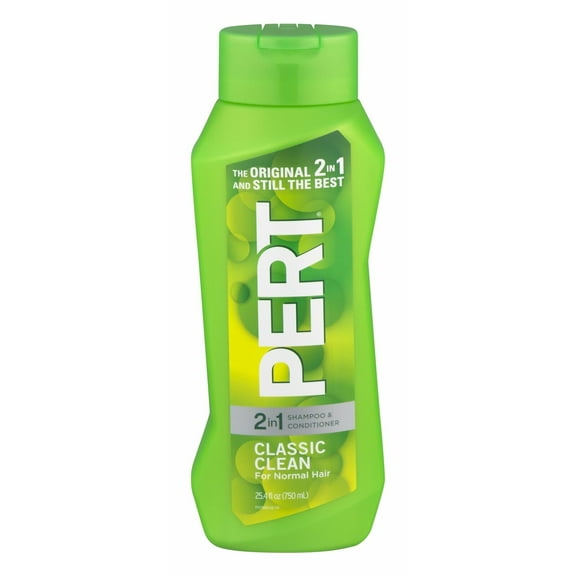 Pert Plus 2 In 1 Shampoo + Conditioner, Medium Conditioning, 25.4 oz Pack of 7