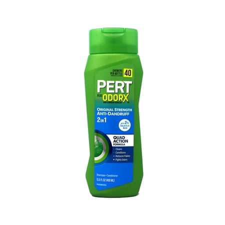 Pert Plus 2 in 1 Shampoo + Conditioner Dandruff Control 13.5 Fl Oz