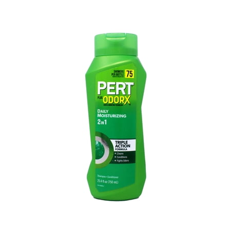 Pert Plus 2 in 1 Shampoo + Conditioner Medium Conditioning Formula 25.40 Oz